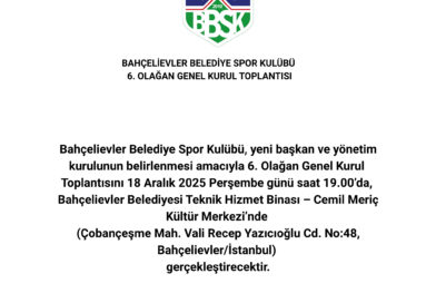 BAHÇELİEVLER BELEDİYE SPOR KULÜBÜ